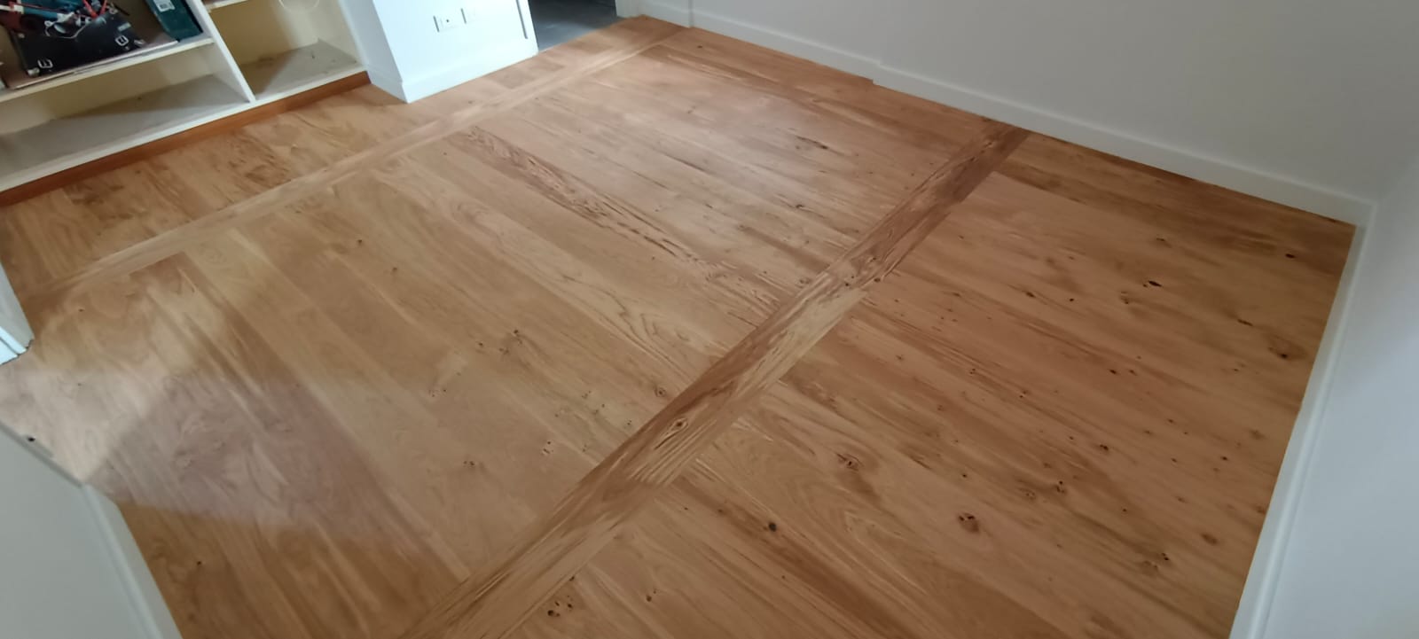 Rovere con posa a binario